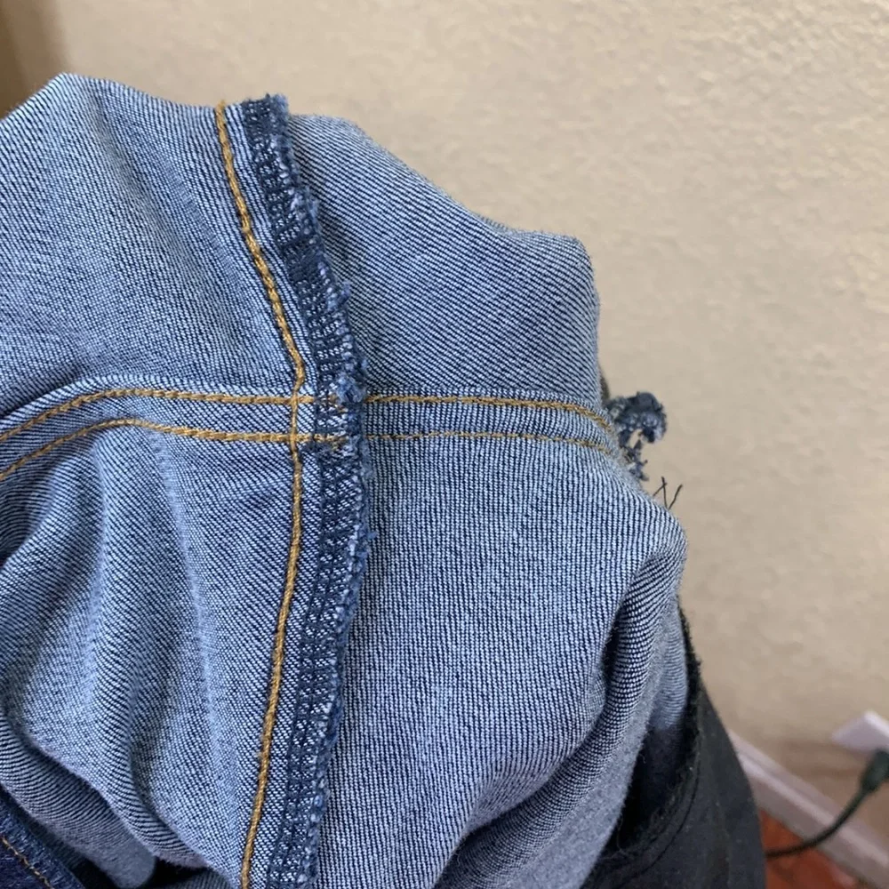 Lee Plus Denim Jeans Pants Blue Straight Leg Mid Rise Flex Motion 22W Me… - Picture 14 of 14